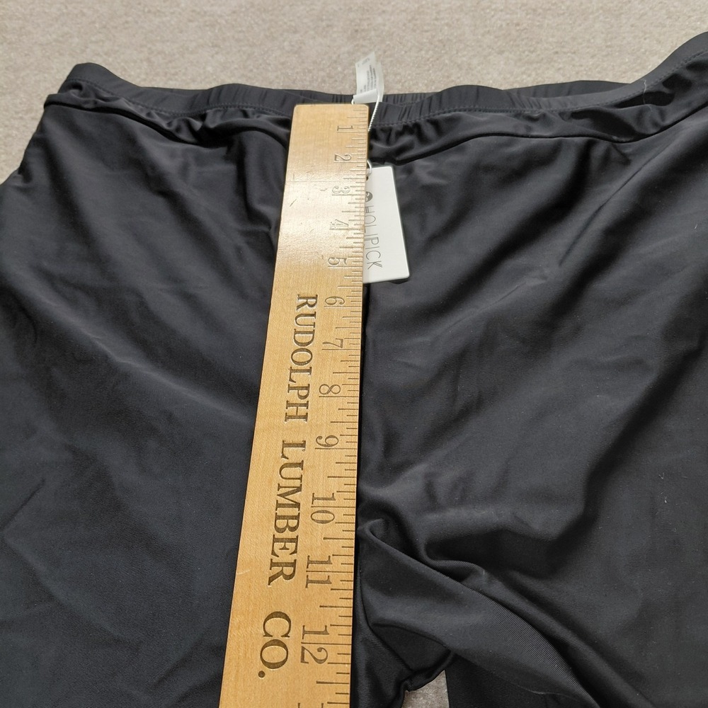 Hollipick Womens Swim Cover-Up Pants Deep Black Size 18W Plus NEW - Picture 5 of 10